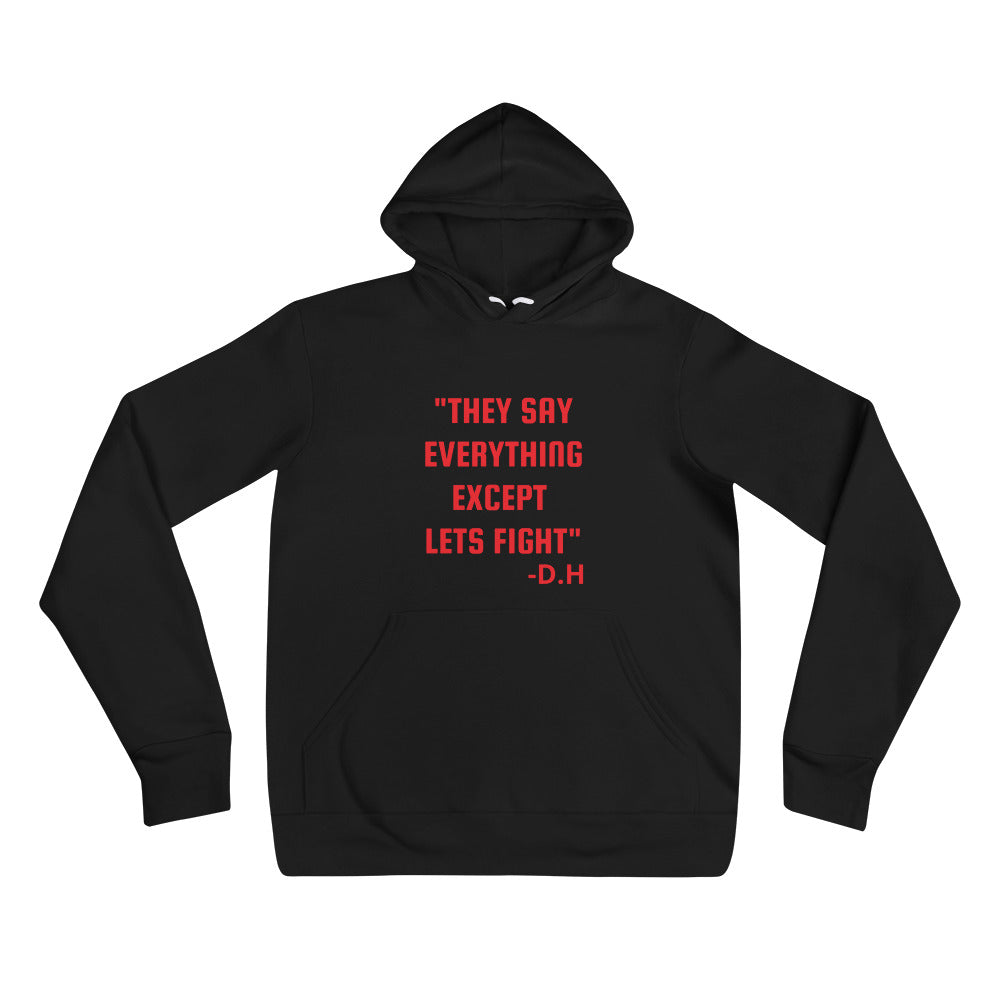 Train Like A Fighter/Live Like a King Black Hoodie – EverybodyFights